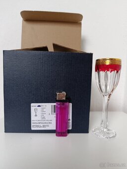 BOHEMIA SAFARI RUBIN sklenice na likér 50 ml - 2