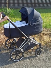 Cybex PRIAM 3 MIDNIGHT BLUE PLUS, CHROME BLACK - 2