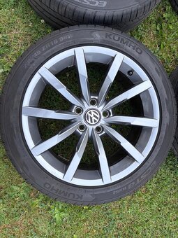 Original alu r18 Monterey, letní pneu 235/45/18 - Passat b8 - 2