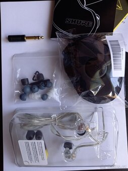 Prodám nová in-ear sluchátka Shure SE 535 - 2