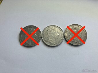 Rakúsko Uhorsko 1 zlatníky forint florint - strieborné mince - 2