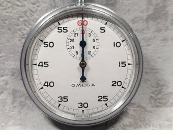 Krásné a zachovalé staré švýcarské stopky OMEGA - 2