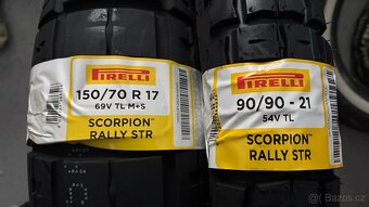 motopneu Pirelli STR 90/90-21 a 150/70r18 dot 2025 - 2
