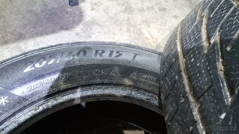 Zimni 205/60 R15 91T dva kusy Matador - 2