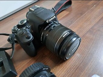 CANON EOS 650D s příslušenstvím, pěkná - 2
