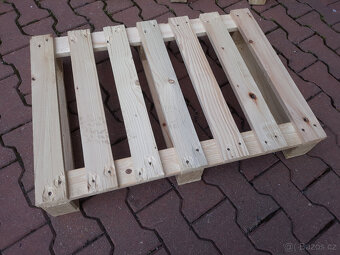 Palety standard 1/2, 80x57cm. Nové - 2