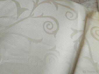 Krémový přehoz/ubrus 210x280cm - 2