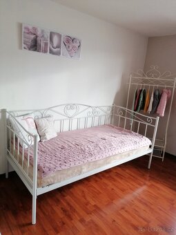 Kovová postel 90x200 - 2