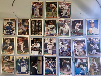 24x Baseball karty / kartičky - 2