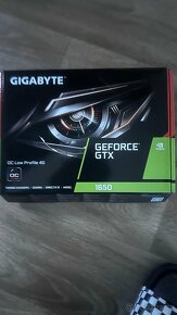 GIGABYTE GeForce GTX 1650 D6 OC Low Profile 4G - 2