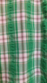 Zelená pánská kostkovaná košile sportovní funkční outdoor XL - 2