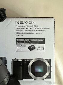 Sony NEX-5N (objektiv E 18-55)+ druhý objektiv Sel 55-210 - 2