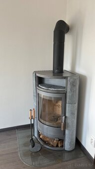 Krbová kamna ABX mastek, rohové, použité - 2