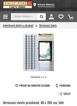 Koupím Shrnovací dveře - 2