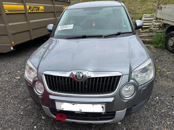 Veškeré náhradní díly Škoda Yeti 2.0 TDI Experience 2011 - 2