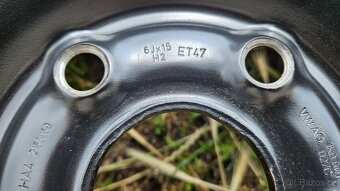 Škoda Octavia zimní kola 195/65R15 disky 6Jx15 5x112 ET47 - 2