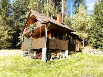 Chata pro 6 osob, vl. poz.379 m2, Svépravice, okr. Pelhřimov - 2