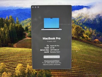 CTO MacBook Pro 14” M1 Pro / 32GB / 500GB DPH - 2