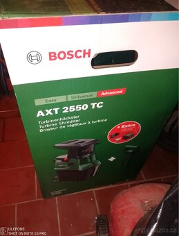 Bosch drtič větví - 2