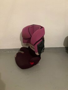 Prodám autosedačku CYBEX Solution X2-fix v růžové barvě - 2