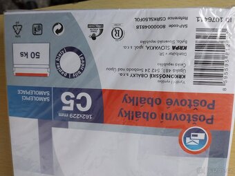 Obálka C5 poštovní samolepící 50 kusů Krkonošské obálky - 2