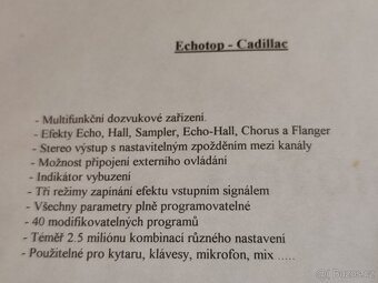 Kytara klávesy mikrofon echo mix - 2