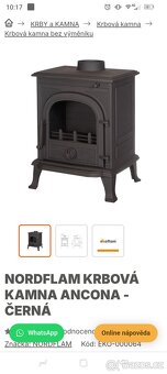 Krbová kamna Litinová- SLEVA - 2