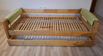 Dětská postel z masivního dřeva 90/200 - 2