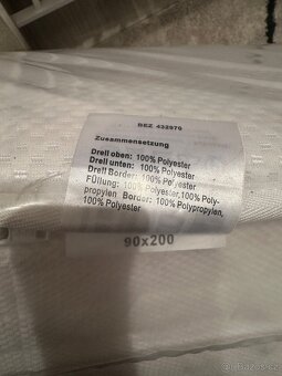 2ks matrace 90x200 - 2