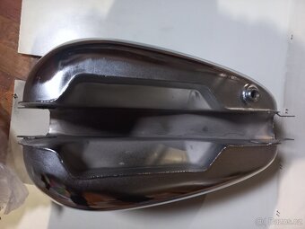 Nádrž Jawa 250 Tatrovácký chrom - 2