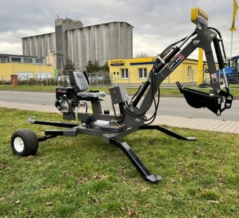 minibagr, Spider, bagřík, rypadlo, malý bagr - 2