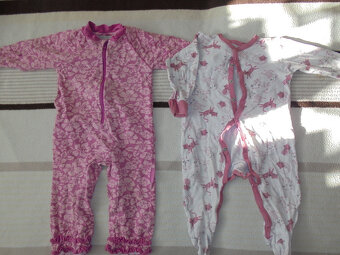 VELKÝ SET 44 KS DÍVČÍHO OBLEČENÍ VE VEL. 74 ZA SUPER CENU - 2