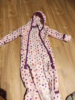 Fleecový overal 3-6m lupilu - 2