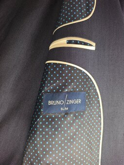 Pánský SLIM oblek Bruno Zinger - 2