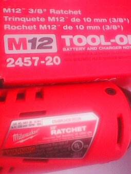Milwaukee M12 IR38-0 Aku račna - 2