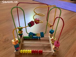 Dřevěný motorický labyrint - 2