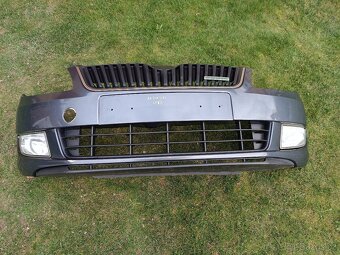 Skoda Fabia 2 facelift - přední nárazník - 2