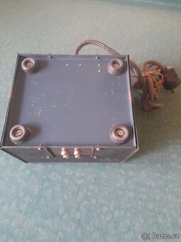 Starožitný  transformátor na vláček - 2