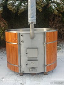 Koupací sud ,káď celonerezový. - 2