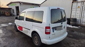 Prodám N.D. VW Caddy 1.6 TDi, 55kW, 5ti kvalt. - 2