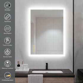 Koupelnové zrcadlo AI-LIGHTING 45x60 cm - 2