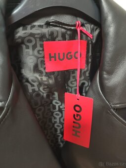 Nová kožená bunda originál Hugo Boss vel. M - 2