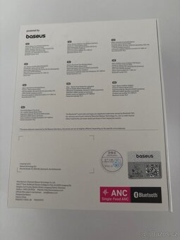 Bezdrátová sluchátka Baseus s ANC (potlačením hluku) - 2