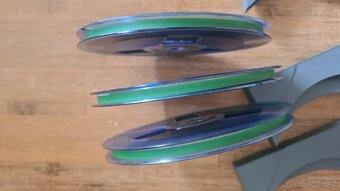 Tři cívky AGFA 18 cm s originální páskou v plastové krabičce - 2