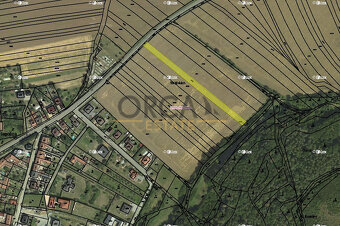 Prodej zastavitelného pozemku 2050 m2 v k. ú. Lhota Rapotina - 2