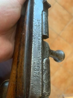 Prodám historickou brokovnici GRAS M1874, cal. 20 - 2