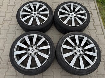4x al kola 5x112 18 + pneu letní 225/45 R18 - 2