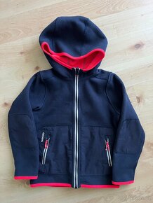 Oboustraná větruvzdorná fleece mikina 110/116 - 2