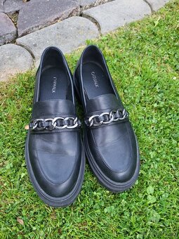 MOKASÍNY zn.CATWALK vel.41 ČERNÉ MODERNÍ - 2