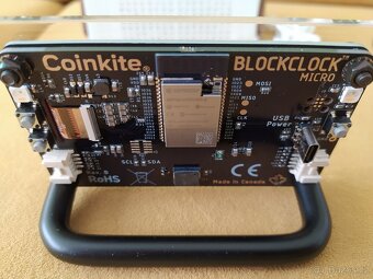 Blockclock micro by Coinkite - 2